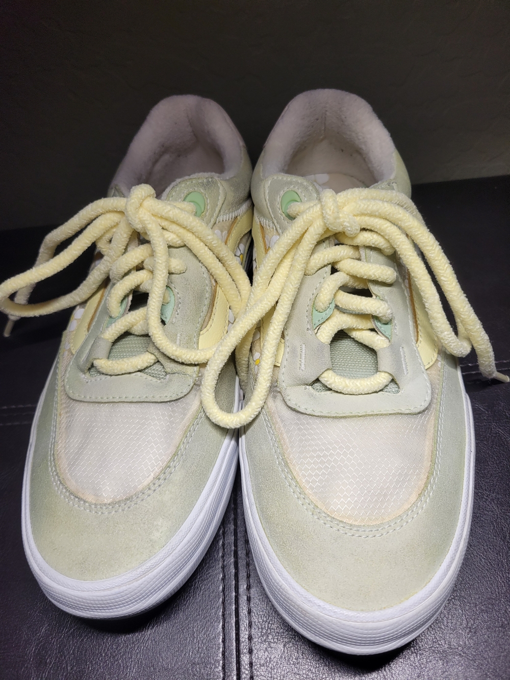 Vans Wayvee Brighton Zeuner Pastel Green Skate Shoes Mens Sz 10, Womens Sz 11.5